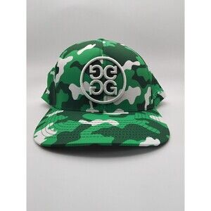 G-Fore Limited Edition Zyn Rewards Spearmint Green White Camo Snapback Golf Hat